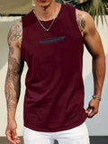 Summer new fresh style men's undershirt daily fitness sports street fashion breathable comfortable summer short sleeve