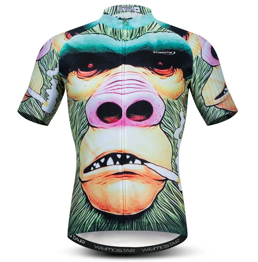 Men's cycling clothes motorcycle team off-road short-sleeved cycling