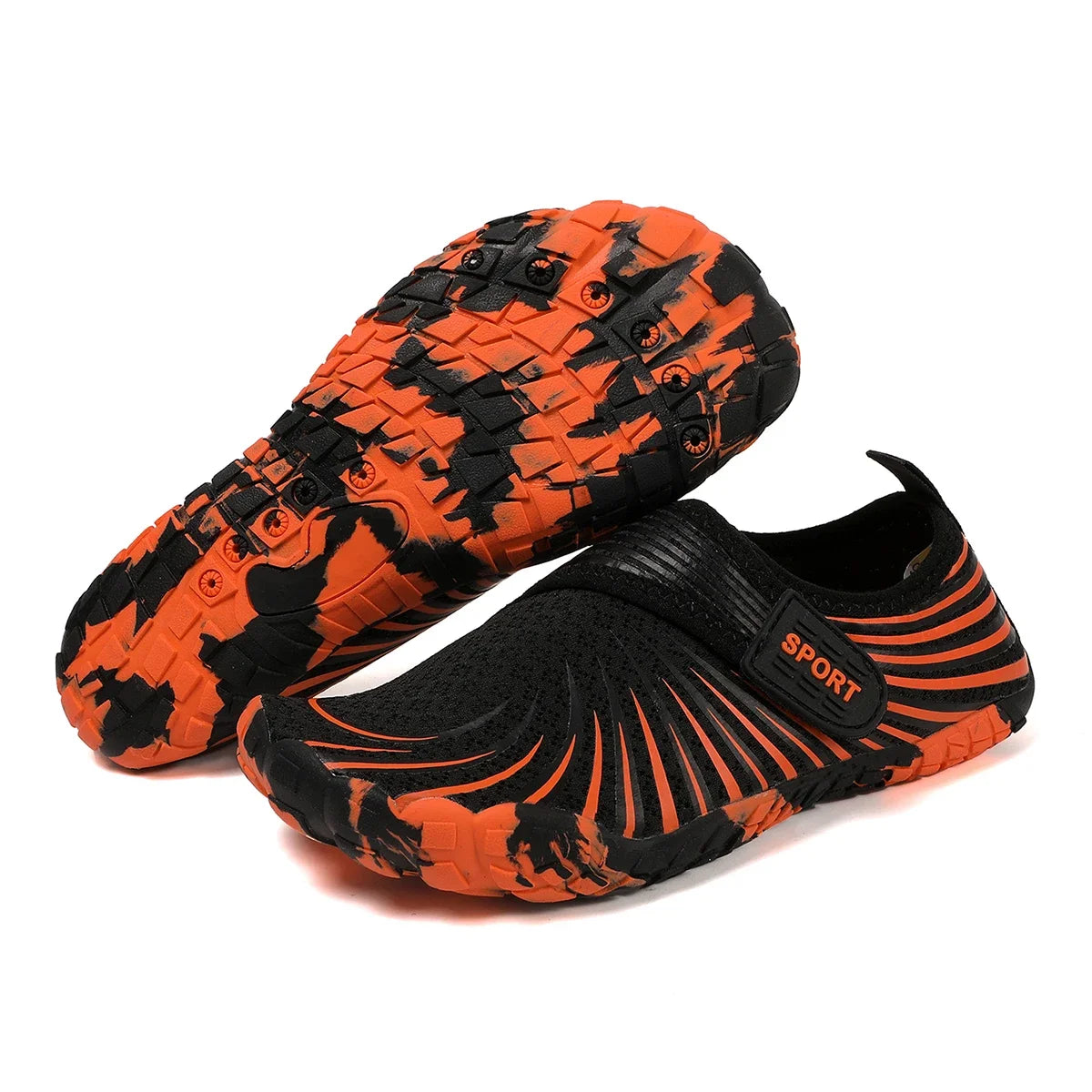 Quick-Drying Water Shoes Men/Women Outdoor Barefoot Beach Shoes Comfortable Non-Slip Upstream Shoes Unisex Water Sports Yoga