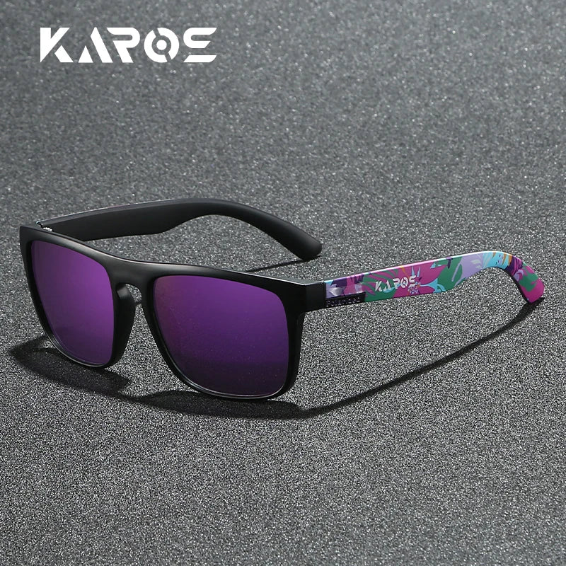 KAROS Polarized Sunglasses For Men/Women Camo Frame UV400 Protection for Driving Fishing Cycling