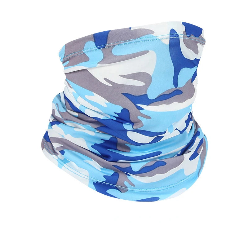 Outdoor Ice Silk Sun Protection Neck Cover, Riding Mask Full Face