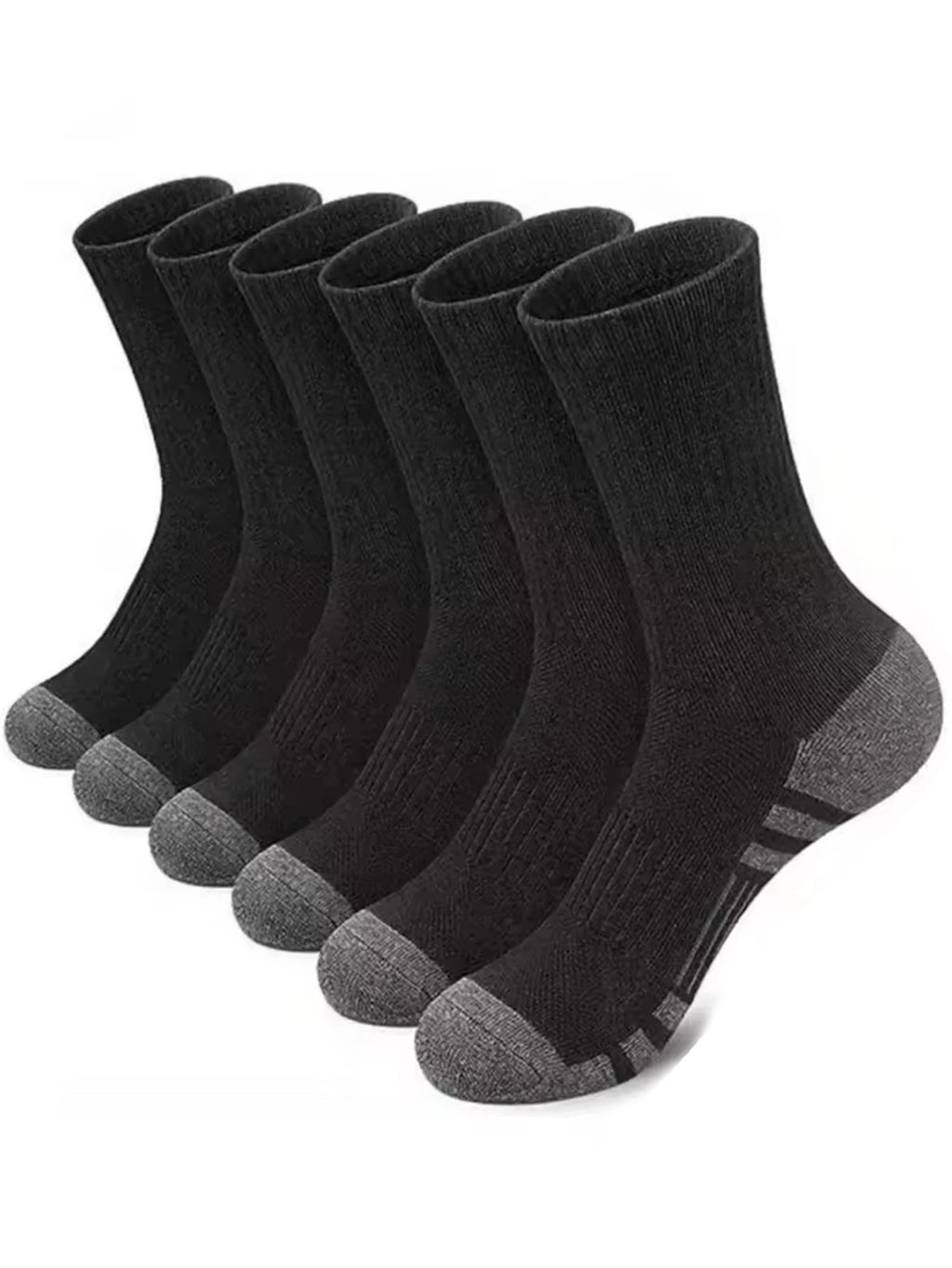 10/30 Pairs Men's Running Socks Soft Comfortable Summer Sweat Wicking Breathable Basketball Sports Socks for Active Lifestyle