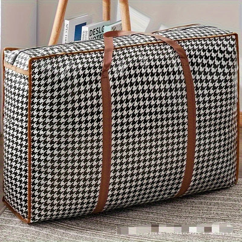 1pc Large Capacity Travel Duffel Bag, Lightweight Portable Organizer for Weekend Getaways Home Storage Luggage Travel Bag