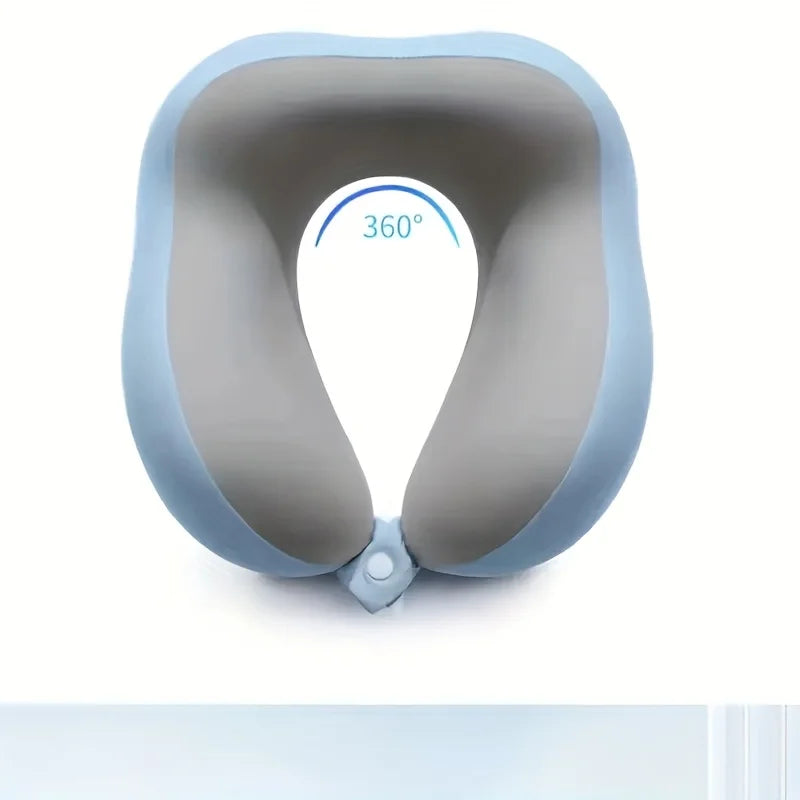 U-shaped Neck Pillow，Medium Soft U-shaped Neck Pillow for Travel and Office | Ergonomically Designed