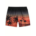 Men's Casual Board Short, Hawaii Style, Classic Fashion, ect Beach Shorts Quick Dry Trunks