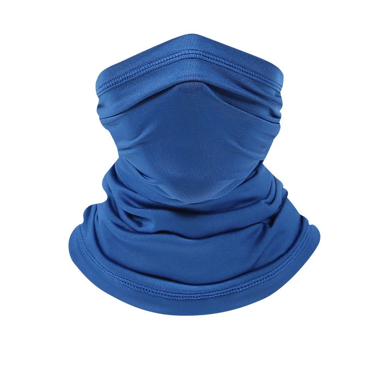 Outdoor Ice Silk Sun Protection Neck Cover, Riding Mask Full Face