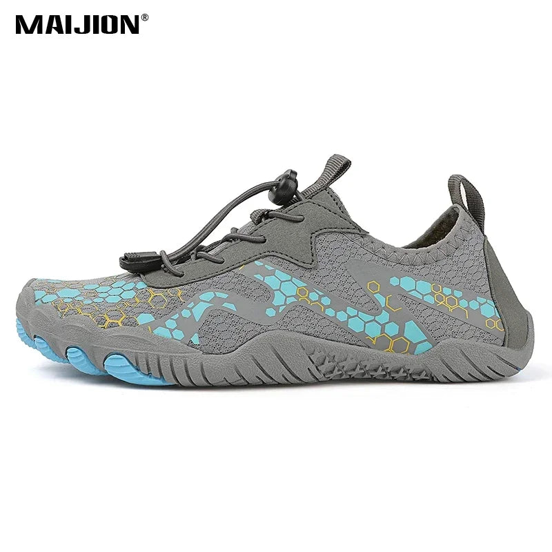 Unisex Barefoot Aqua Shoes Quick-Drying Outdoor Sports Water Sneakers for Beach Swimming Fitness Wading Hiking & Cycling