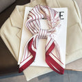 Spring/Summer Soft Satin Imitation Silk Neck Scarf