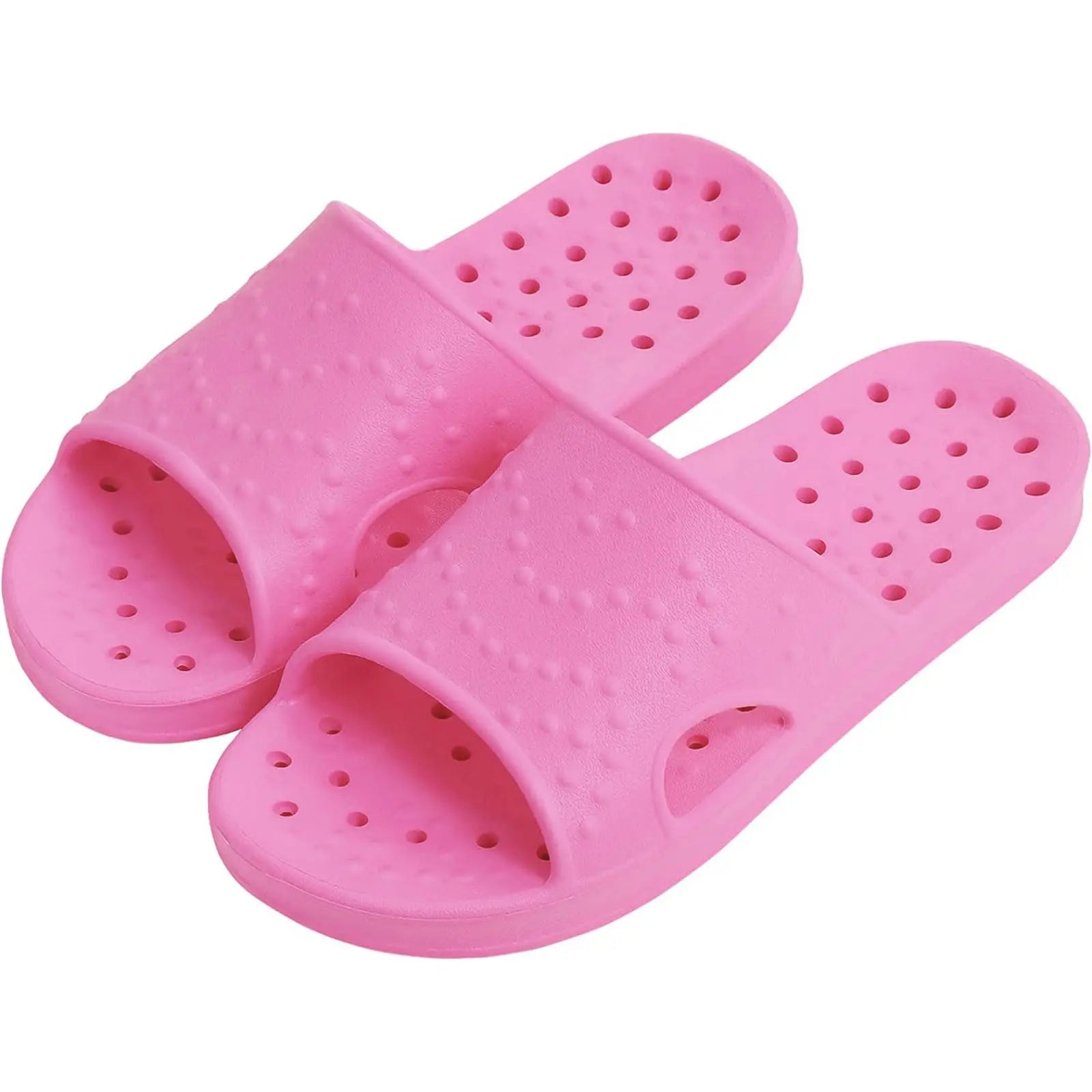 Comwarm Quick Drying Shower Slippers For Women/Men Beach Slides With Arch Support Super Soft Bathroom Slippers With Drain Holes