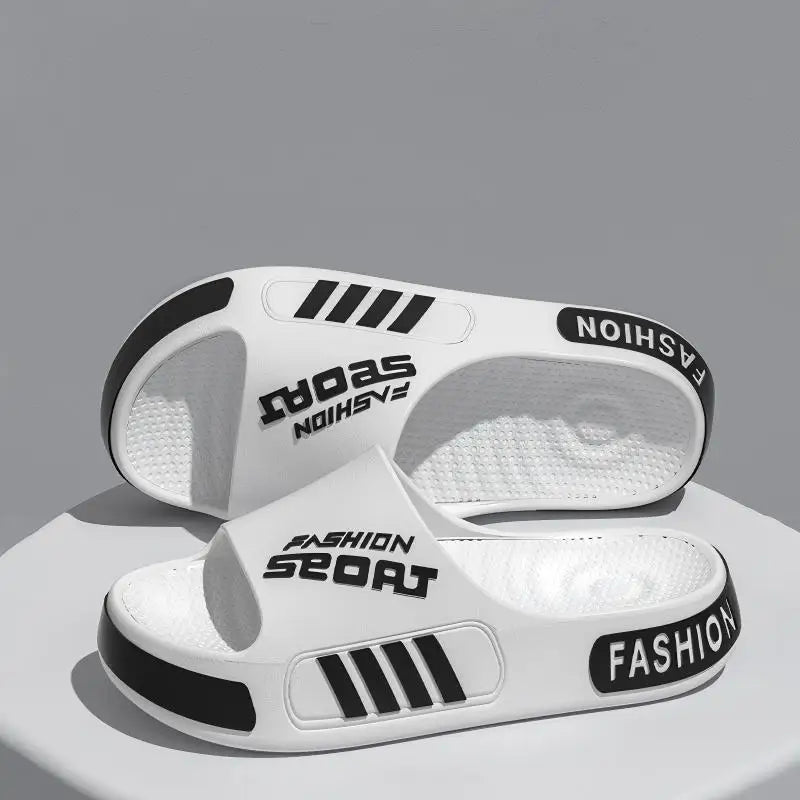 Men's and Women's Professional Design Large Size Eva Slippers Trendy Student Couple Slippers Outdoor Wear Non-Slip Slippers