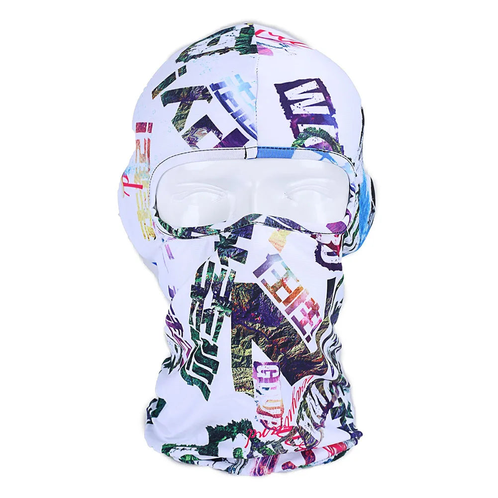 Outdoor Sports Balaclava UV Protection Breathable Riding Motorcycle Face Mask Cover Headgear Cycling Neck Face Shield