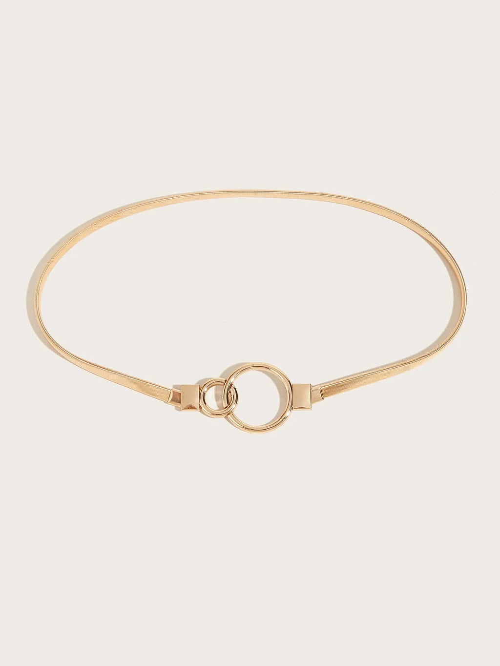 Round Buckle Belt