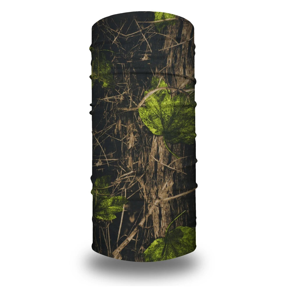 Multi-Purpose Camo Hunting Tactical Bandana Seamless Neck Gaiter Tube Mask Face Shield Hiking Camping Realtree Printed Scarf