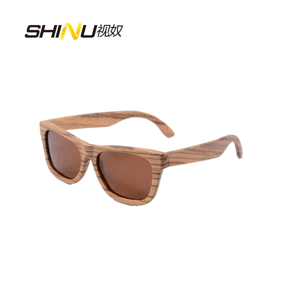SHINU Women sunglasses polarized nature wood sun glasses  women outdoor sunglasses designer luxury sun glasses wood woman