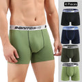 4pcs Boxer Shorts Men's Panties Homme Underpants Boxershorts