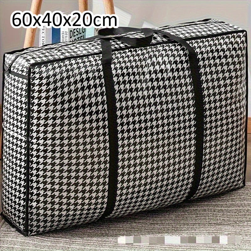 1pc Large Capacity Travel Duffel Bag, Lightweight Portable Organizer for Weekend Getaways Home Storage Luggage Travel Bag