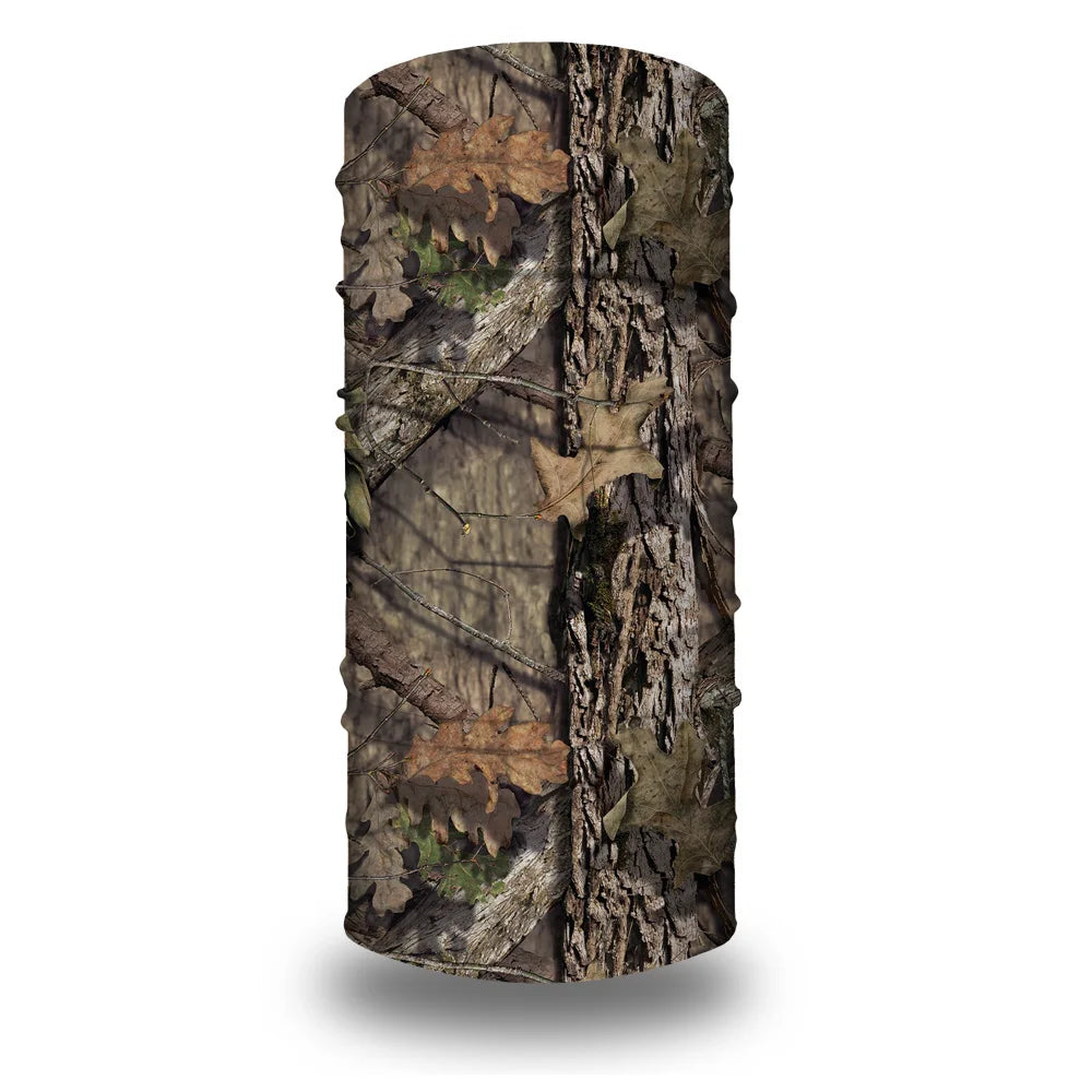 Multi-Purpose Camo Hunting Tactical Bandana Seamless Neck Gaiter Tube Mask Face Shield Hiking Camping Realtree Printed Scarf