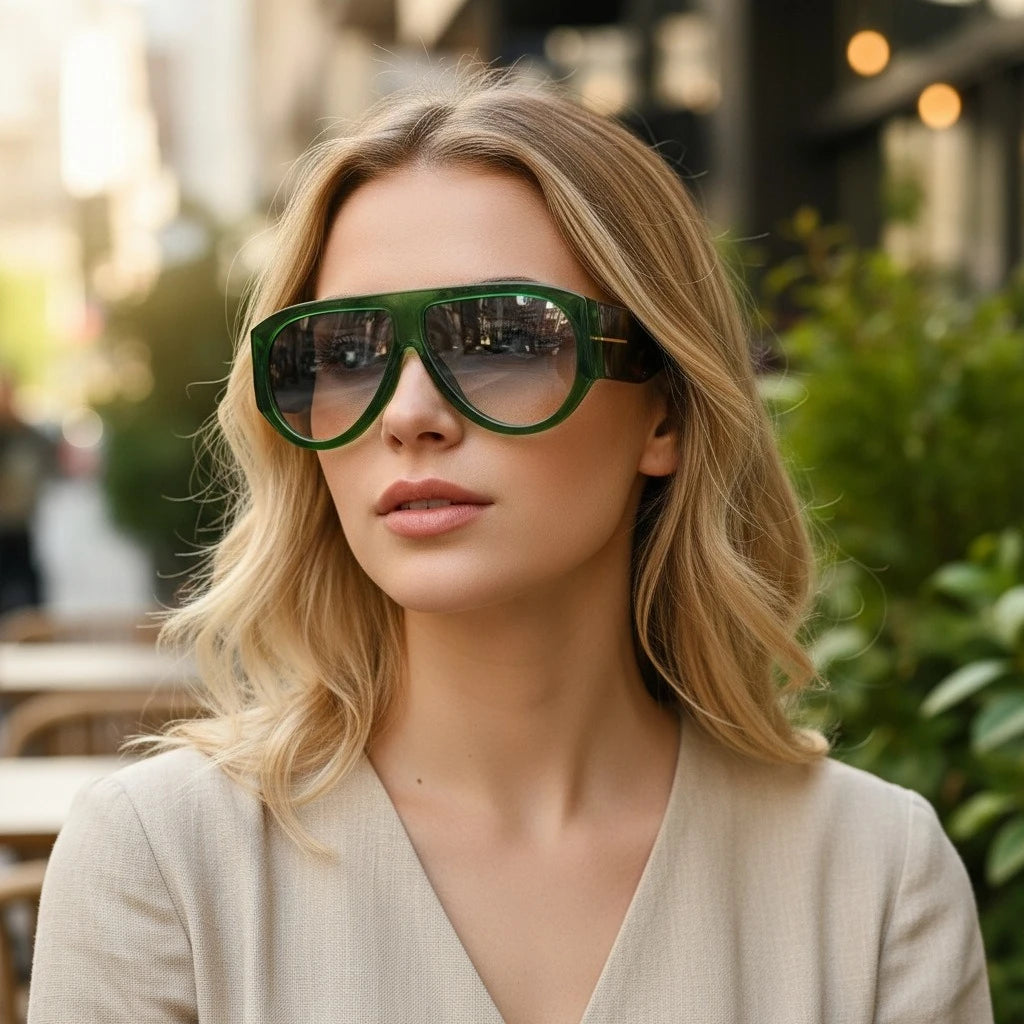 Oversized Large Frame Sunglasses