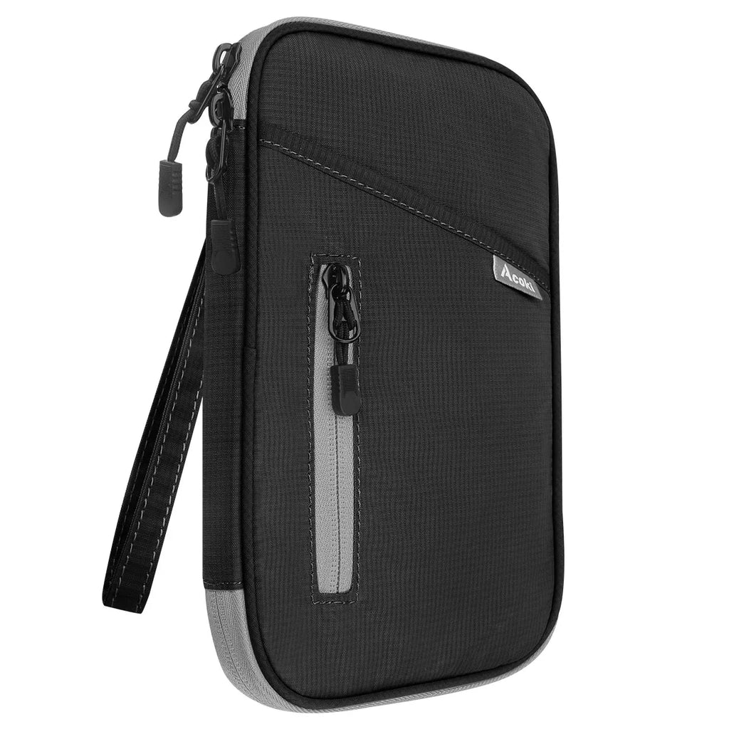 Travel Wallet, Family Passport Holder, Travel Accessories Organizer for Tickets, Cards, Cash, Holiday Essentials Case Cover
