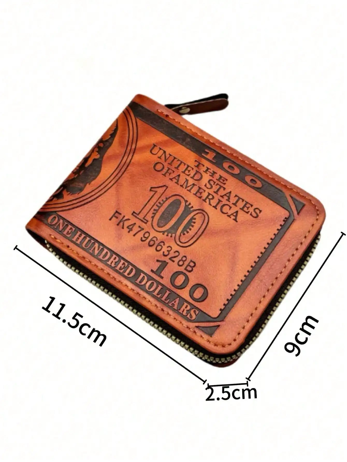 1PC Fashion Simple Men's Short Wallet, PU Leather Multi-Card Slot Coin Purse, Minimalist Casual Wallet for Boys