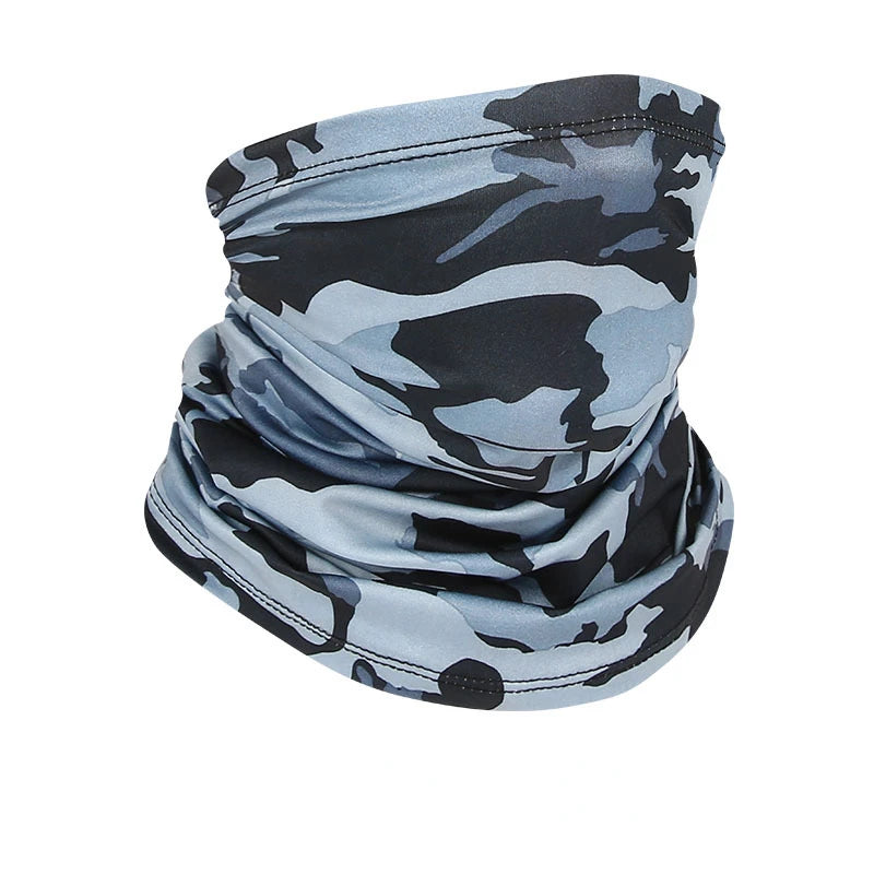 Outdoor Ice Silk Sun Protection Neck Cover, Riding Mask Full Face