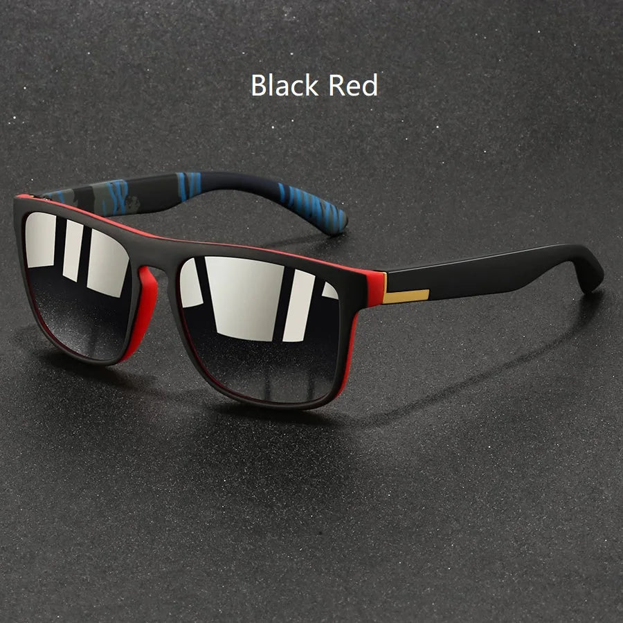 Fashion Vintage Square Sunglasses Men/Women Fishing Driving Man Luxury Brand Designer Sun Glasses Anti-Glare Retro Eyewear