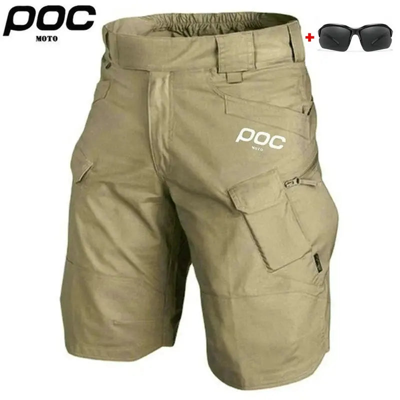 MOTO POC MTB Shorts Men's Mountain Bicycle Short Offroad DH Motorcycle Bike Sports Quick Dry Downhill Short Pants