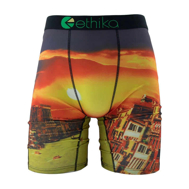 ETHIKA 1Pcs Men Underwear Boxers Breathable Man Group 1