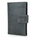 CONTACT'S RFID genuine leather passport clip Air tag anti loss family travel passport bag  wallet women clutch purse  slimwallet