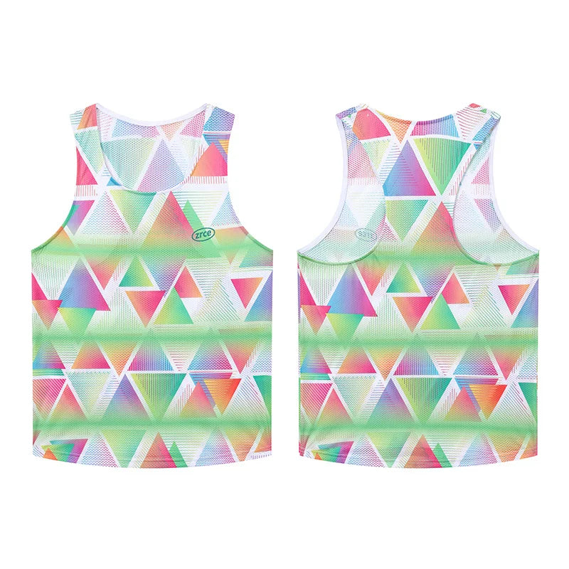 Men's Casual Sports Tank Top Breathable Polyester Spandex