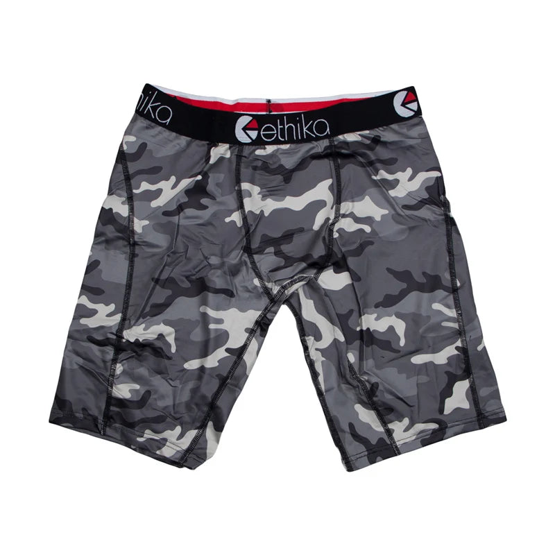 ETHIKA 1Pcs Men Underwear Breathable Crotch Mens Underpants Plus Size Sexy Man Swimming Boxers Briefs Men's Panties Boxershorts