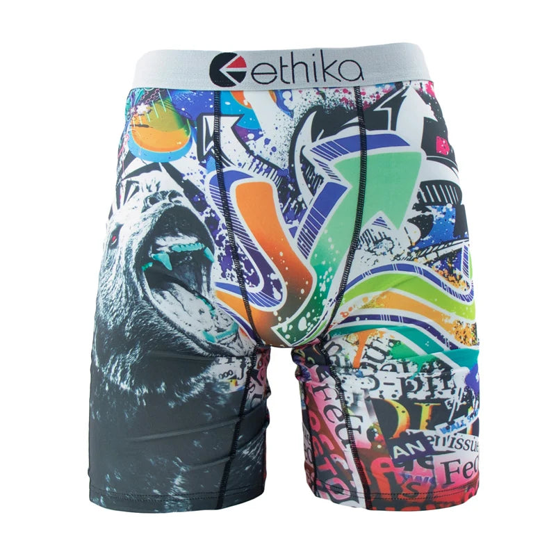 ETHIKA 1Pcs Men Underwear Boxers Breathable Man Group 3