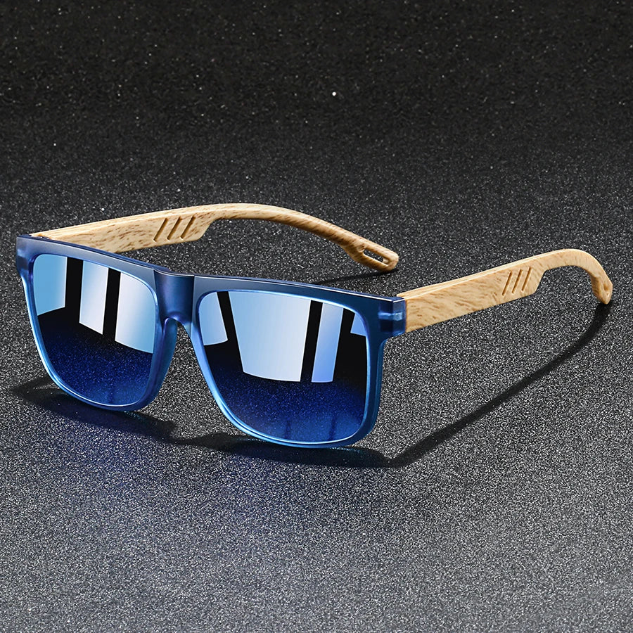 Fashion Vintage Square Square Frame Sunglasses Men/Women Fishing, Driving, Luxury Brand Designer Sun Glasses