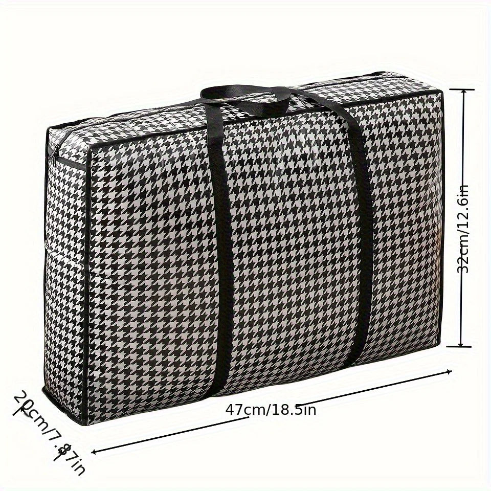 1pc Large Capacity Travel Duffel Bag, Lightweight Portable Organizer for Weekend Getaways Home Storage Luggage Travel Bag