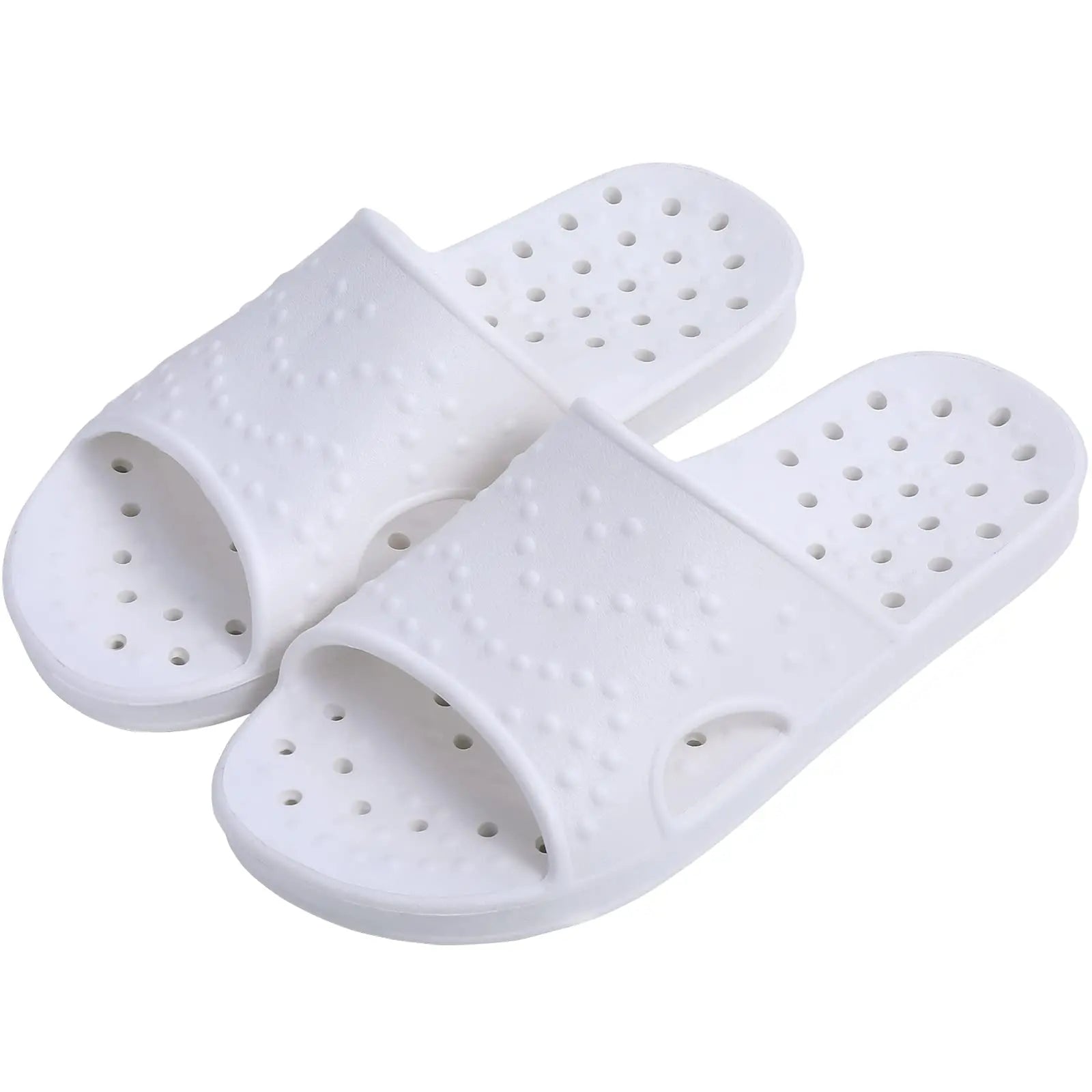 Comwarm Quick Drying Shower Slippers For Women/Men Beach Slides With Arch Support Super Soft Bathroom Slippers With Drain Holes