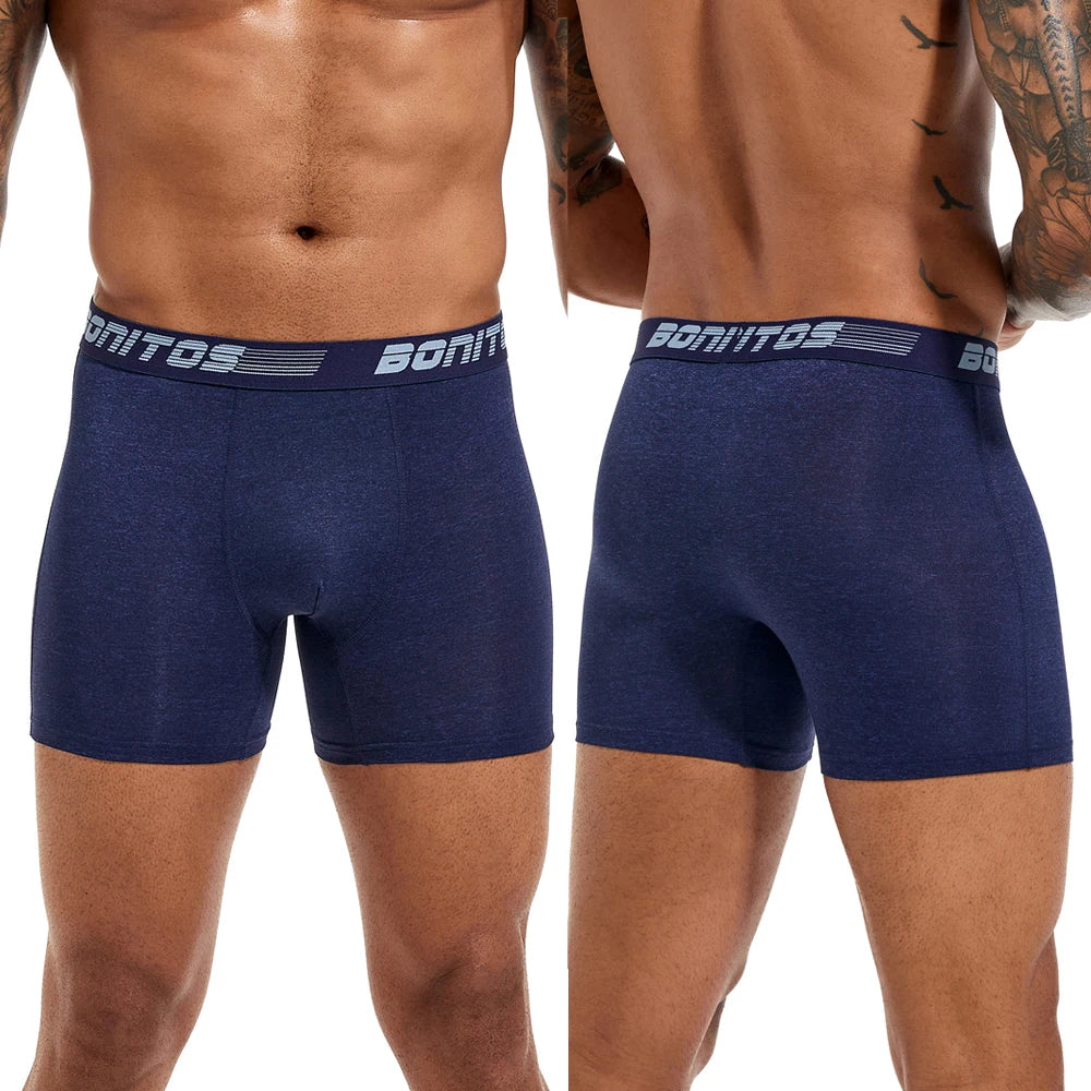 5pcs boxers Men's Breathable boxer shorts Men Underwear Polyester underpants for man High Quality Male Trunks