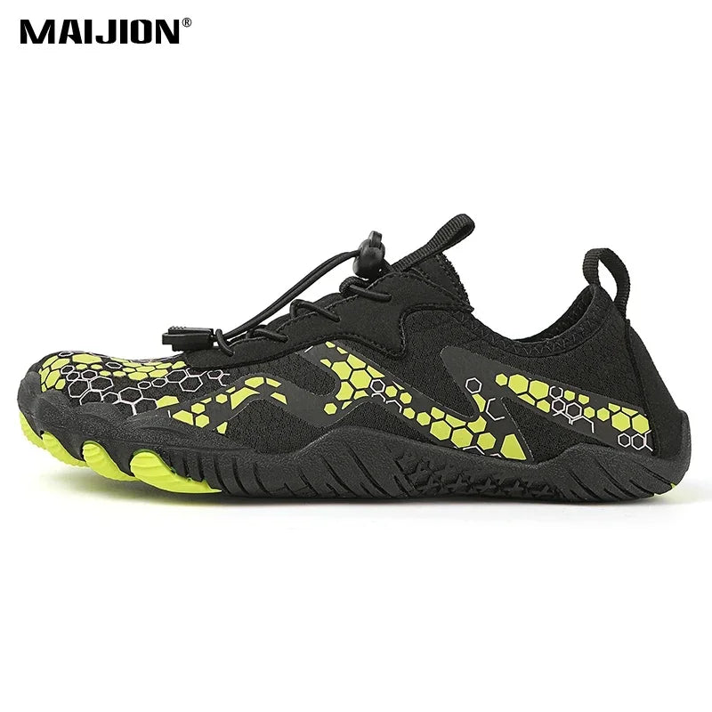 Unisex Barefoot Aqua Shoes Quick-Drying Outdoor Sports Water Sneakers for Beach Swimming Fitness Wading Hiking & Cycling