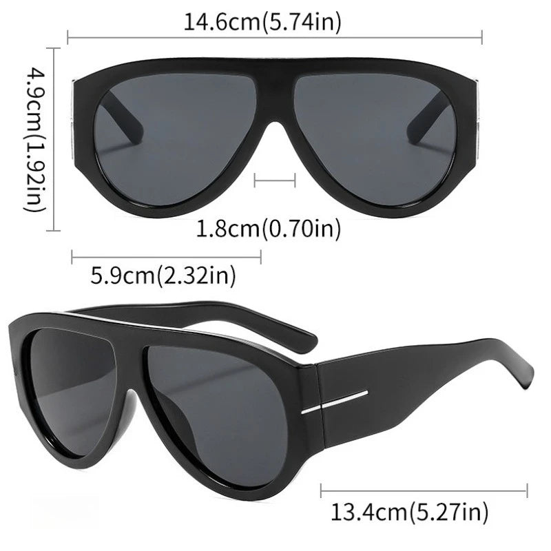 Oversized Large Frame Sunglasses
