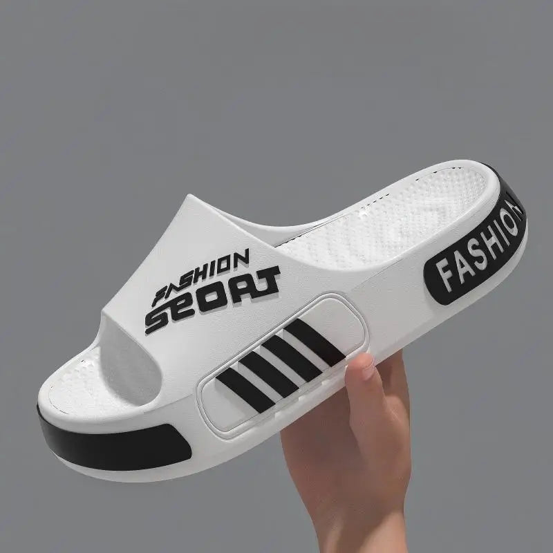 Men's and Women's Professional Design Large Size Eva Slippers Trendy Student Couple Slippers Outdoor Wear Non-Slip Slippers