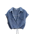 T-shirt Women 2026 Summer Vintage Cotton Vest Casual Office Lady Mori Girl Style Girls Top