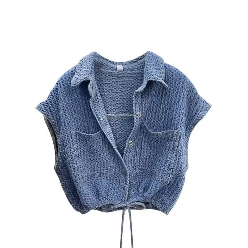 T-shirt Women 2026 Summer Vintage Cotton Vest Casual Office Lady Mori Girl Style Girls Top