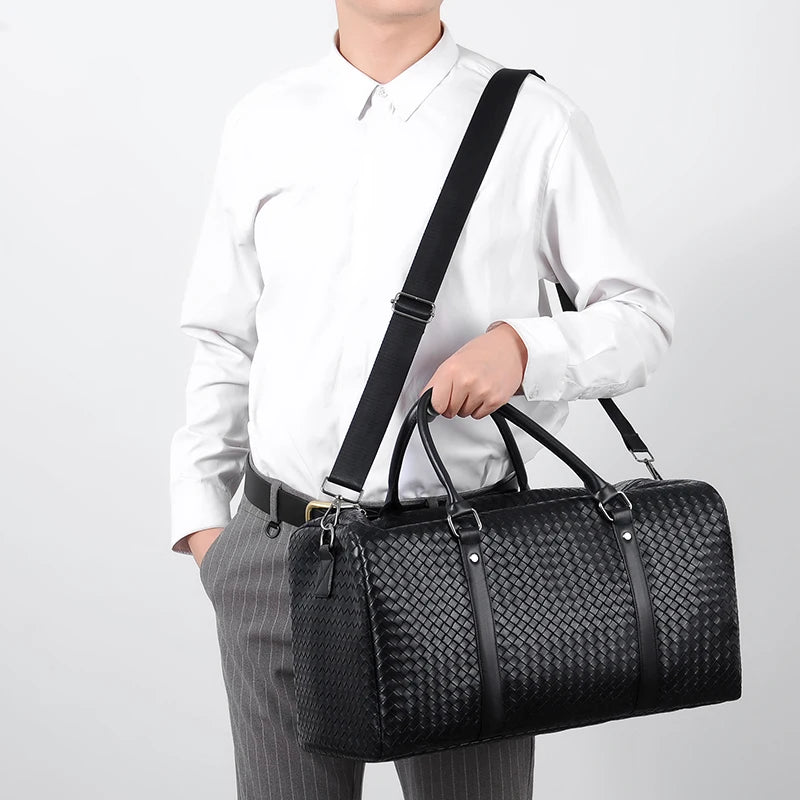 Extra Large Capacity Travel Duffel Bag - Lightweight, wet and dry separation, perfect for weekend getaways, fitness enthusiasts
