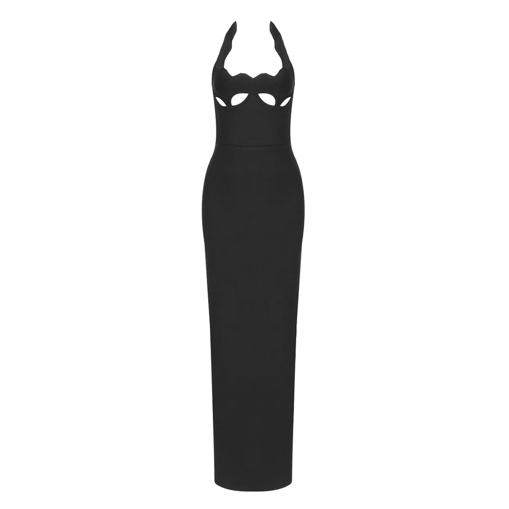 Evening Party Celebrity BodyLong Dress