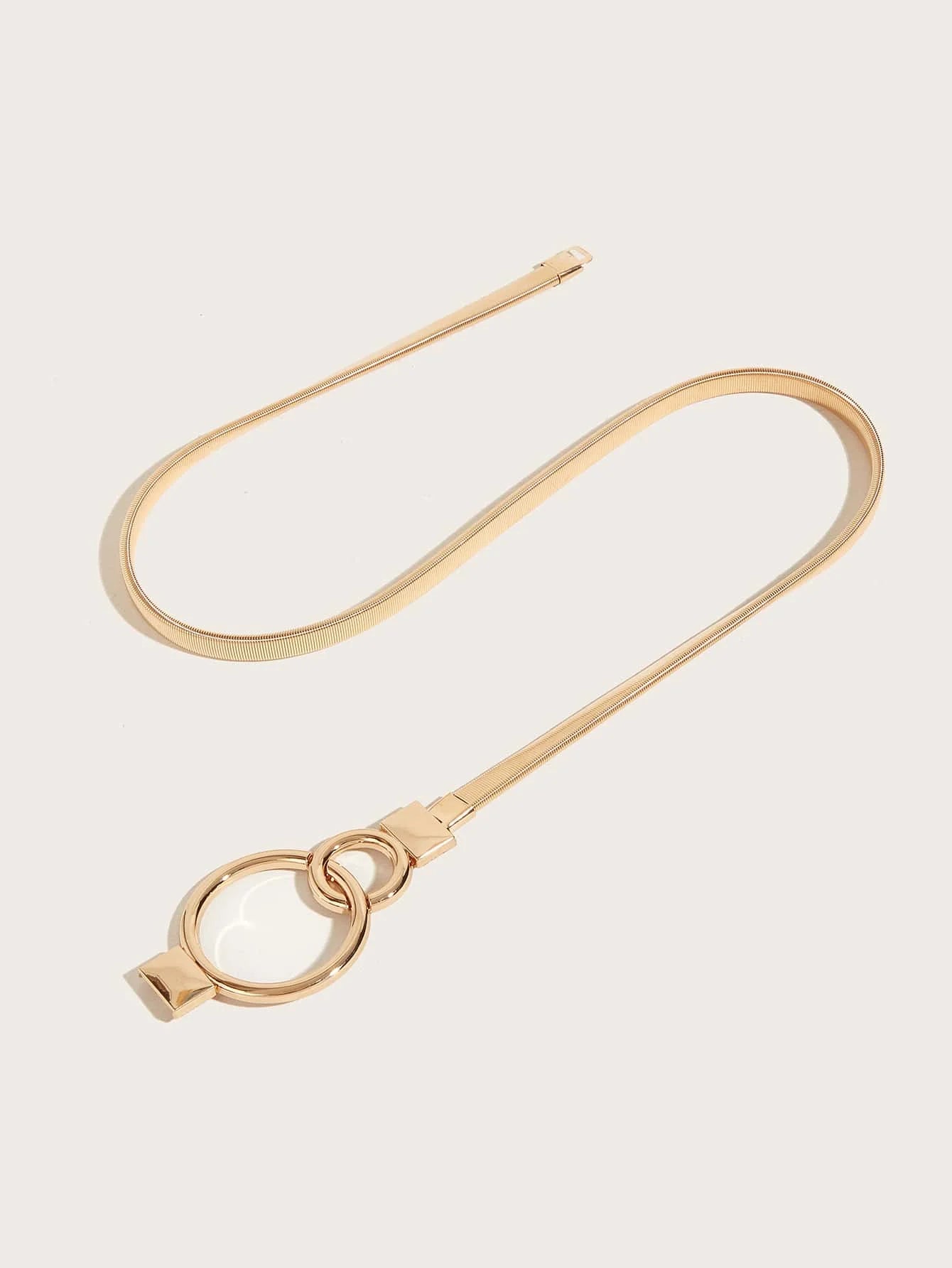 Round Buckle Belt