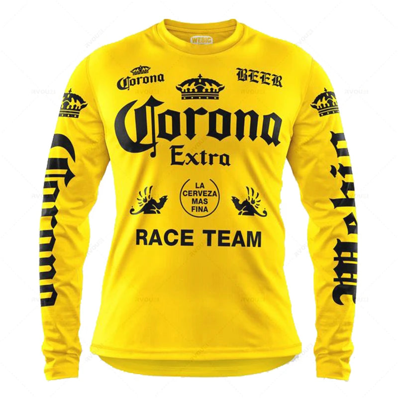 Camping Downhill Jerseys, Mountain Bike, MTB Shirts,Offroad MX Motorcycle Clothing, Motocross Sportwear, Fishing Hunting Clothes