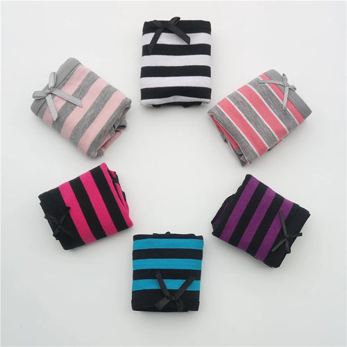 5 Pcs/set Women's cotton panties Girl Briefs Ms. Cotton underwear bikini underwear sexy Ladies Briefs
