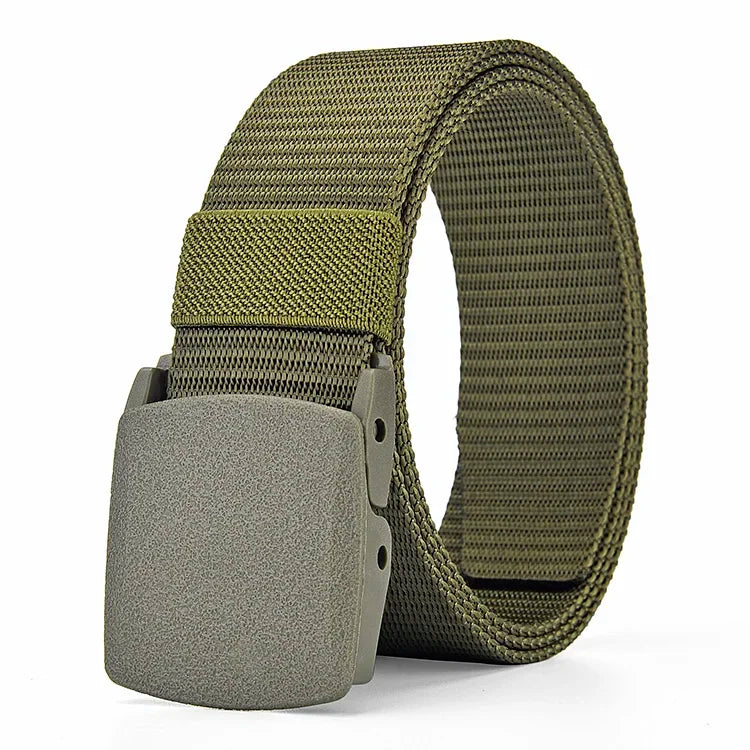 Tactical Webbing Belt Quick Dry Outdoor Military Belt - Lightweight Breathable Quick Release Buckle