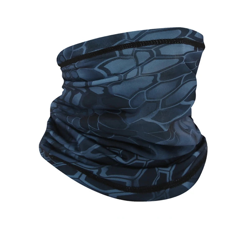 Outdoor Ice Silk Sun Protection Neck Cover, Riding Mask Full Face