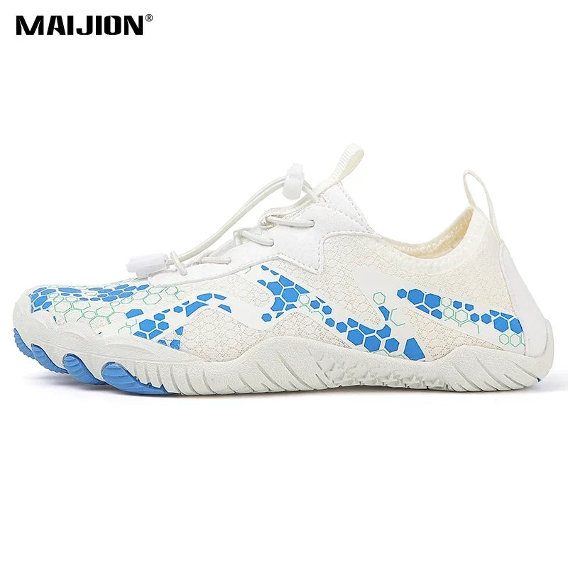 Unisex Barefoot Aqua Shoes Quick-Drying Outdoor Sports Water Sneakers for Beach Swimming Fitness Wading Hiking & Cycling