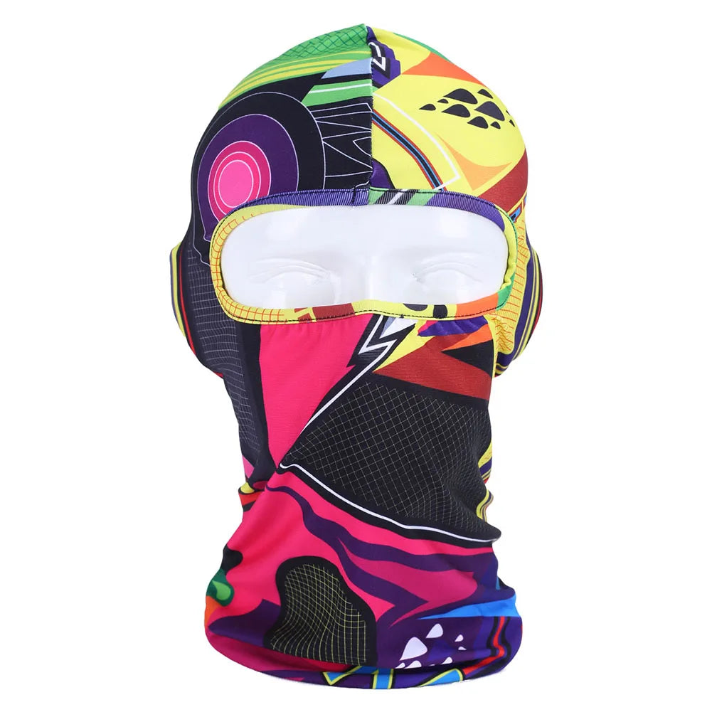 Outdoor Sports Balaclava UV Protection Breathable Riding Motorcycle Face Mask Cover Headgear Cycling Neck Face Shield